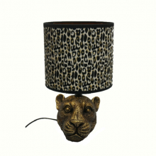 Lamp Panther 32cm A.gold